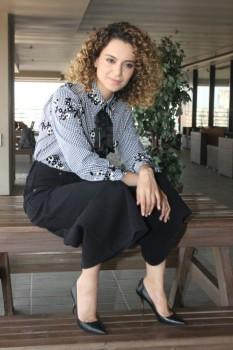 Bollywood actress Kangana Ranaut promotes Rangoon at Mumbai.