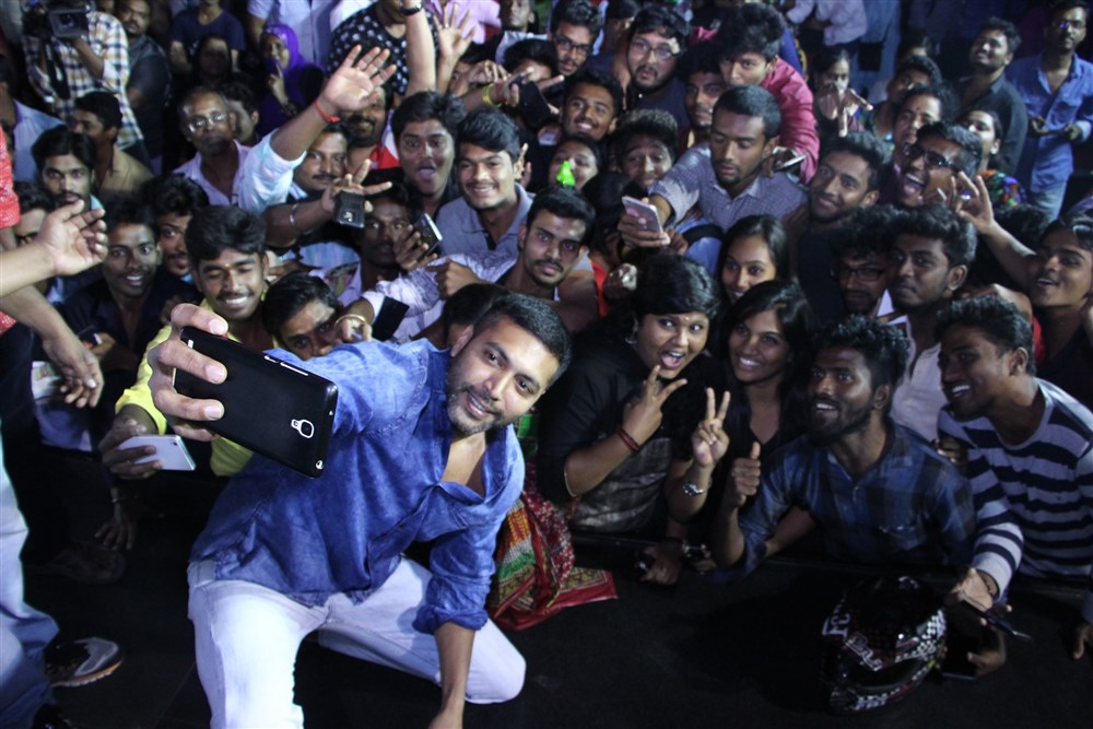 Bogan movie success celebration held at Kamala Cinemas. Celebs like Jayam Ravi, director Lakshman, Kamala Cinemas Owner CT Ganesan also graced the event. Jayam Ravi,Bogan,Bogan success celebration,Bogan success celebration pics,Bogan success celebration images,Bogan success celebration photos,Bogan success celebration stills,Bogan success celebration pictures