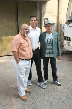 Bollywood actor Akshay Kumar promotes Jolly LLB 2 movie.