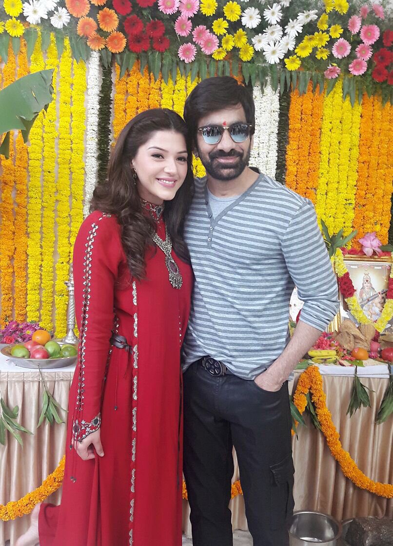 Telugu movie Raja The Great movie launched today in Hyderabad. Celebs like Ravi Teja, Mehreen Pirzada and Anil Ravipudi graced the event. Ravi Teja,Mehreen Pirzada,Raja The Great,Raja The Great movie launch,Raja The Great movie launch pics,Raja The Great movie launch images,Raja The Great movie launch photos,Raja The Great movie launch stills,Raja The Great movie launch pictures