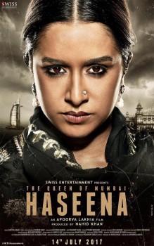 Haseena first look poster: Shraddha Kapoor plays Dawood Ibrahim's sister. Haseena: The Queen of Mumbai is an upcoming crime film directed by Apoorva Lakhia and produced by Nahid Khana under the Reliance Entertainment banner. Starring Shraddha Kapoor and Siddhanth Kapoor in the lead role, while Sharman Joshi, Ankur Bhatia and Charanpreet Singh appear in the supporting role.