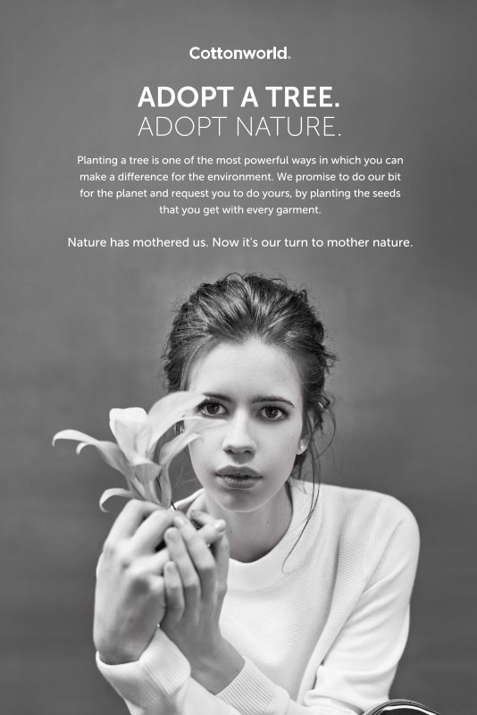 Kalki was absolutely the first & only choice for the Cottonworld Winter campaign because the brand loves the way stands up for what she believes in. She is smart, intellectual, dares to say her mind, be different, and even chooses films and stories that are thought-provoking. She is vocal about social issues, issues about women, and the environment. That’s where the ideologies of Cottonworld and Kalki collide to give birth to the Adopt-A-Tree campaign in line with the Winter Collection. Cottonworld,Kalki Koechlin,Kalki Koechlin unveil the new Winter collection,Winter collection,Adopt-a-Tree,Kalki Koechlin pics,Kalki Koechlin images,Kalki Koechlin photos,Kalki Koechlin stills,Kalki Koechlin pictures