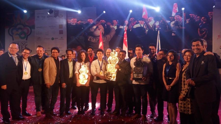 Bengaluru, 3rd Feb 2017: Tham Jiajun Mathew from Sunrice Global Chef Academy, Singapore won the 3rd edition of Young Chef Olympiad 2017, the largest culinary competition in the world. The competition, which saw participation from over 50 countries, was held in three rounds across Delhi, Bengaluru, Pune and Kolkata from 28th of January 2017 to 2nd of February 2017. Singapore,Young Chef Olympiad 2017,Logan Guleff Young Chef Olympiad,Singapore won the 3rd edition,Sunrice Global Chef Academy,Tham Jiajun Mathew