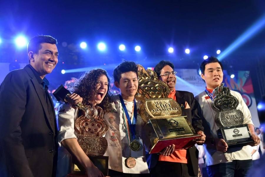 Andrew Ou Kai Peng from Malaysia was the 1st runners up. Canada, who had won the YCO trophy in 2016, slipped to the third position this year. Selah Schmoll represented Canada in YCO 2017. Singapore,Young Chef Olympiad 2017,Logan Guleff Young Chef Olympiad,Singapore won the 3rd edition,Sunrice Global Chef Academy,Tham Jiajun Mathew