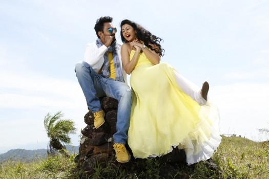 Karthik and  Kamna Jatmalani