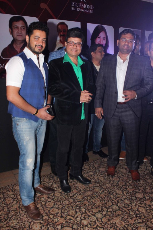 Celebs like Abhishek Vichare, Co-founder and CEO of Richmond Group, Bollywood and Marathi actor Sachin Pilgaonkar, Music Director Kiran Vilas Khot, singer Swapnil Bandodkar and others spotted during the launch of music album 'Feelings' in Mumbai on February 7, 2017. Launch of music album Feelings,Abhishek Vichare,Co-founder and CEO of Richmond Group,Bollywood and Marathi actor Sachin Pilgaonkar,Music Director Kiran Vilas Khot,singer Swapnil Bandodkar