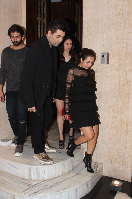 Celebs like Preity Zinta, Arjun Kapoor, Karan Tacker, Amrita Arora, Kartik Aaryan, Dia Mirza, Neha Dhupia, Freddy Daruwala and others spotted at Sophie Choudry birthday party. Preity Zinta,Sophie Choudry,Arjun Kapoor,Karan Tacker,Amrita Arora,Kartik Aaryan,Dia Mirza,Neha Dhupia,Freddy Daruwala,Sophie Choudry birthday party,Sophie Choudry birthday party pics,Sophie Choudry birthday party images,Sophie Choudry birthday party phot