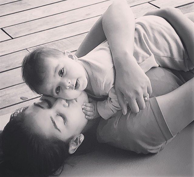 Bollywood actor Shahid Kapoor has finally shared a photograph of his five-month-old daughter Misha Kapoor on social media. Shahid on Wednesday shared a black-and-white photograph of his daughter along with his wife Mira Rajput, on Instagram. In the image, Mira is seen hugging the baby and kissing her cheek, while Misha is looking towards the camera. "Hello world," Shahid captioned the image. Shahid and Mira welcomed their first child with utmost joy in August last year. The name of the duo's daughter is an amalgam of her parents' name. Shahid and Mira, who have a 12-year age gap, tied the knot in New Delhi in 2015. They reportedly met due to their connect with the religious group Radha Soami Satsang Beas. Shahid Kapoor,actor Shahid Kapoor,Bollywood actor Shahid Kapoor,Misha Kapoor,Shahid Kapoor daughter,Shahid Kapoor daughter pics,Shahid Kapoor daughter images,Shahid Kapoor daughter photos,Shahid Kapoor daughter stills,Shahid Kapoor daughter pictures