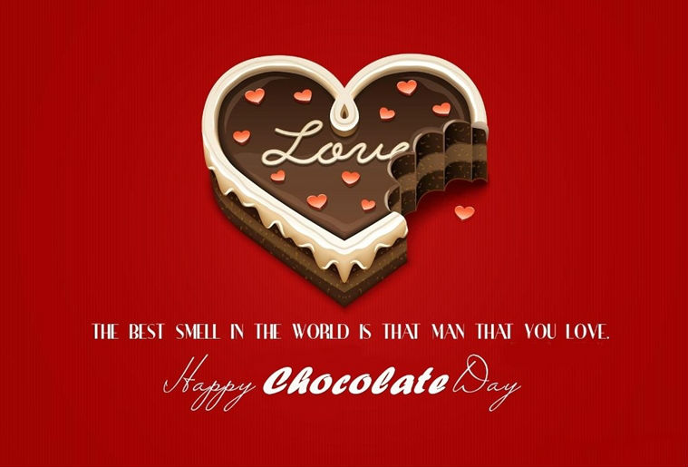 My sweet valentine, You are a chocolate so you are sweetest, You are a star so you are brightest, You are a lovely girl so you are my dearest! Happy Chocolate Day. Happy Chocolate Day 2017,Happy Chocolate Day,Chocolate Day,Chocolate Day quotes,Chocolate Day wishes,Chocolate Day sms,Chocolate Day facebook status,Chocolate Day whatsapp,Chocolate Day pics,Chocolate Day images,Chocolate Day photos,Chocolate Day stills,C
