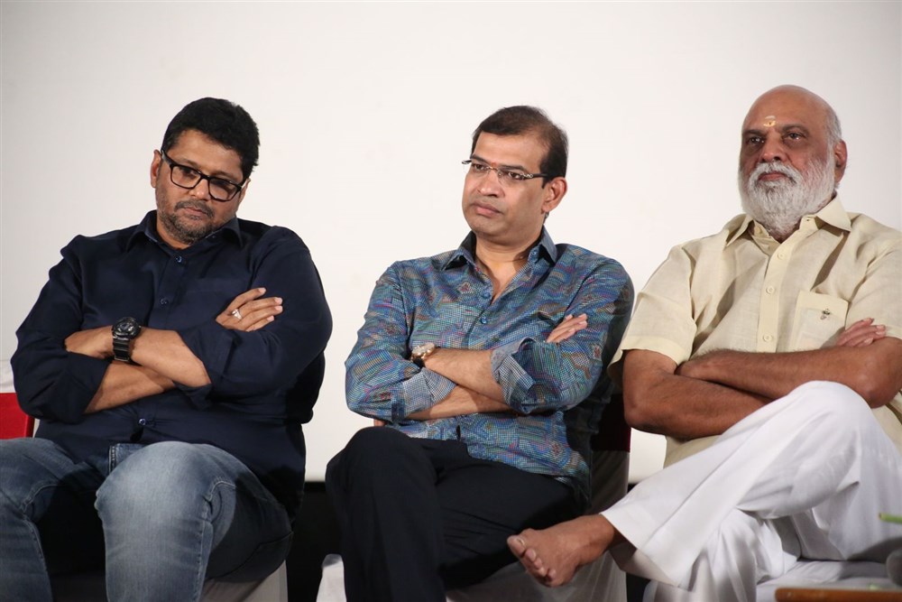 Telugu movie Om Namo Venkatesaya press meet held at Hyderabad. Celebs like Nagarjuna Akkineni, Saurabh Raj Jain, K Raghavendra Rao, Ashmitha, Vimala Raman, JK Bharavi, A Mahesh Reddy, Ananth Sriram, Sri Vedavyasa and others graced the event. Om Namo Venkatesaya,Om Namo Venkatesaya press meet,Nagarjuna Akkineni,Saurabh Raj Jain,K Raghavendra Rao,Ashmitha,Vimala Raman,Om Namo Venkatesaya press meet pics,Om Namo Venkatesaya press meet images,Om Namo Venkatesaya press meet photos,Om Namo Venkates