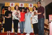 Nita Ambani, Chairperson, Reliance Foundation, with film journalist Anupama Chopra spotted during the launch of Zuni Chopra's book 'The House That Spoke', at Crossword bookstore, in Mumbai on February 8, 2017. Zuni Chopra is the 15-year-old daughter of Bollywood filmmaker Vidhu Vinod Chopra and film journalist Anupama Chopra.