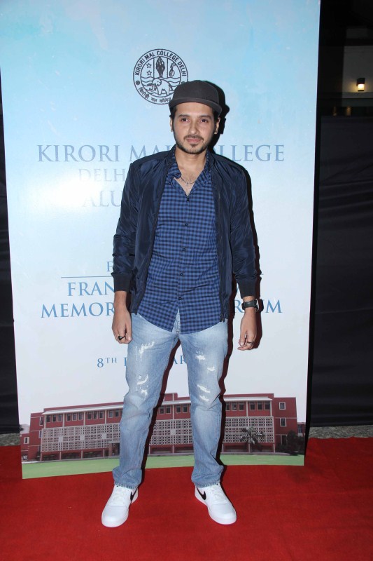 Diyendu Sharma spotted at Kirori Mal College Alumni meet. Amitabh Bachchan,Sushant Singh,Diyendu Sharma,Kabir Khan,Satish Kaushik,Kirori Mal College Alumni meet,Kirori Mal College,Kirori Mal College Alumni meet pics,Kirori Mal College Alumni meet images,Kirori Mal College Alumni meet photos