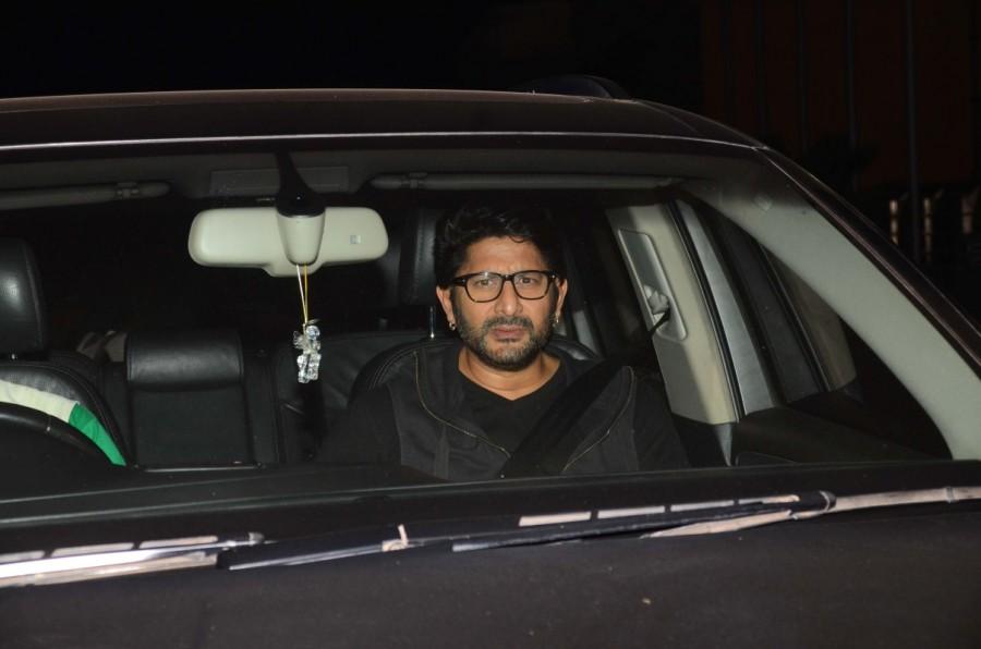 Arshad Warsi spotted at Jolly LLB 2 special screening. Aarav,Sidharth Malhotra,Arshad Warsi,R Balki,Sajid Khan,Sonu Sood,Akshay Kumar,Jolly LLB 2 special screening,Jolly LLB 2,Jolly LLB 2 special screening pics,Jolly LLB 2 special screening images,Jolly LLB 2 special screening photos,Jolly LLB 2 special scree