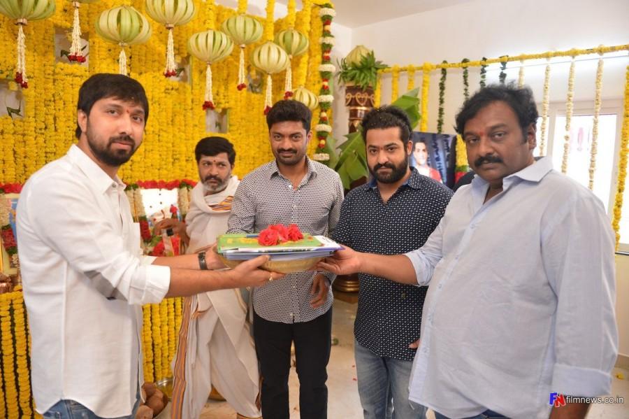 Actor NTR's next yet-untitled Telugu outing, which features him in triple role, will be directed by Bobby and produced by Kalyanram under NTR Arts banner. NTR27,NTR27 movie launch,NTR27 launch,Jr Ntr,Jr Ntr new movie,Jr Ntr new movie pooja,Jai Lavakusa,Jai Lavakusa movie launch,Jai Lavakusa movie launch pics,Jai Lavakusa movie launch images,Jai Lavakusa movie launch photos,Jai Lavakusa movie launch stills,J