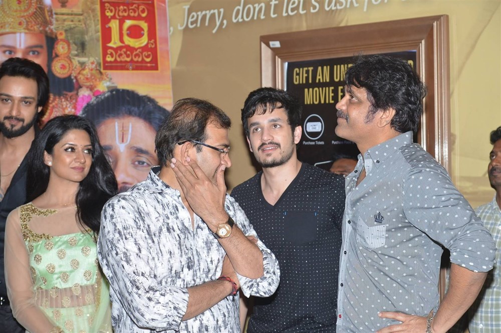 Vimala Raman, A Mahesh Reddy, Akhil, Nagarjuna spotted at Om Namo Venkatesaya special screening. Chiranjeevi,Akkineni Nagarjuna,PV Sindhu,Om Namo Venkatesaya,Om Namo Venkatesaya special screening,Om Namo Venkatesaya special screening pics,Om Namo Venkatesaya special screening images,Om Namo Venkatesaya special screening phoots,Om Namo Venkatesaya spe