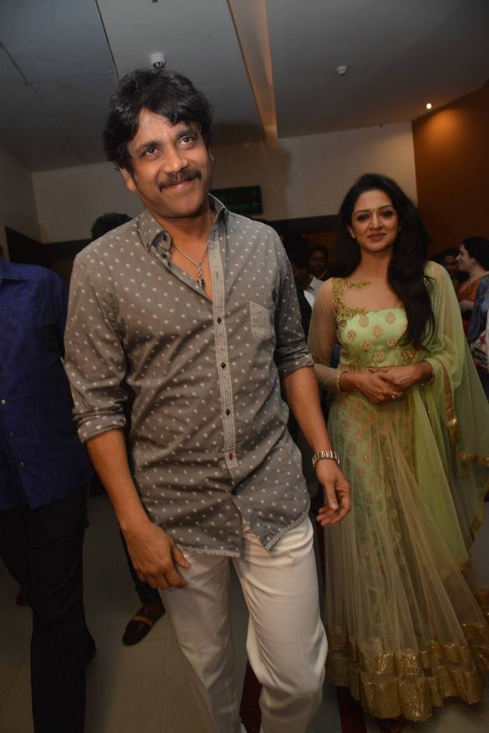 Nagarjuna spotted at Om Namo Venkatesaya special screening. Chiranjeevi,Akkineni Nagarjuna,PV Sindhu,Om Namo Venkatesaya,Om Namo Venkatesaya special screening,Om Namo Venkatesaya special screening pics,Om Namo Venkatesaya special screening images,Om Namo Venkatesaya special screening phoots,Om Namo Venkatesaya spe