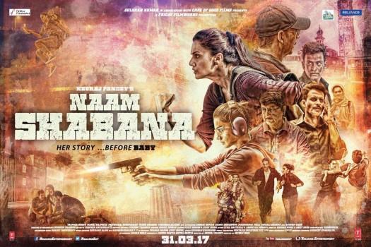Here's a look of the 2nd Naam Shabana poster.