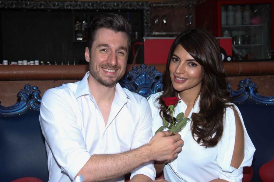 Bollywood actor Shama Sikander along with her finance James Milliron during the Valentine Day special shoot in Mumbai on February 9, 2017. Shama Sikander and James Milliron,Shama Sikander,James Milliron,Valentine Day,Valentine Day 2017,Valentine's Day,Valentine's Day celebrations,Valentine's Day celebrations pics,Valentine's Day celebrations images,Valentine's Day ce