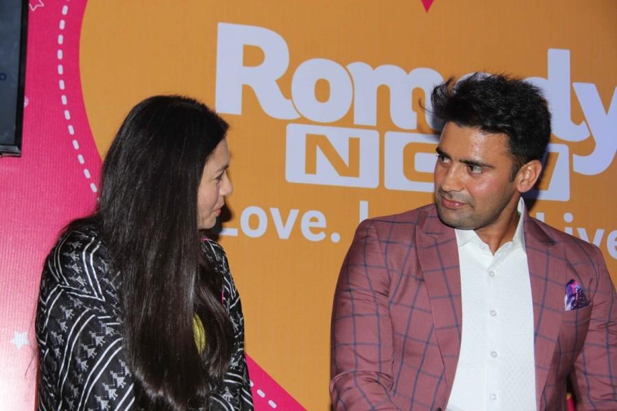 Indian wrestler Sangram Singh, Bollywood actor Maria Goretti and Zareen Khan during #FurrentinesDay celebration with Romedy NOW in Mumbai on February 10, 2017. #FurrentinesDay is a unique way of celebrating Valentine day with abandoned animals and pet, with a aim to help animals get a merrier and furrier future. Sangram Singh,Maria Goretti,Zareen Khan,#FurrentinesDay celebration,#FurrentinesDay,Romedy NOW,Indian wrestler Sangram Singh