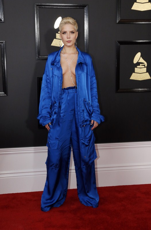 Singer Halsey Girl Crush,Jacqueline Van Bierk,Joy Villa,Katy Perry,Singer Halsey,Worst dressed celebs at Grammy Awards,Grammy Awards 2017,Grammy Awards,Grammy Awards Worst dressed celebs