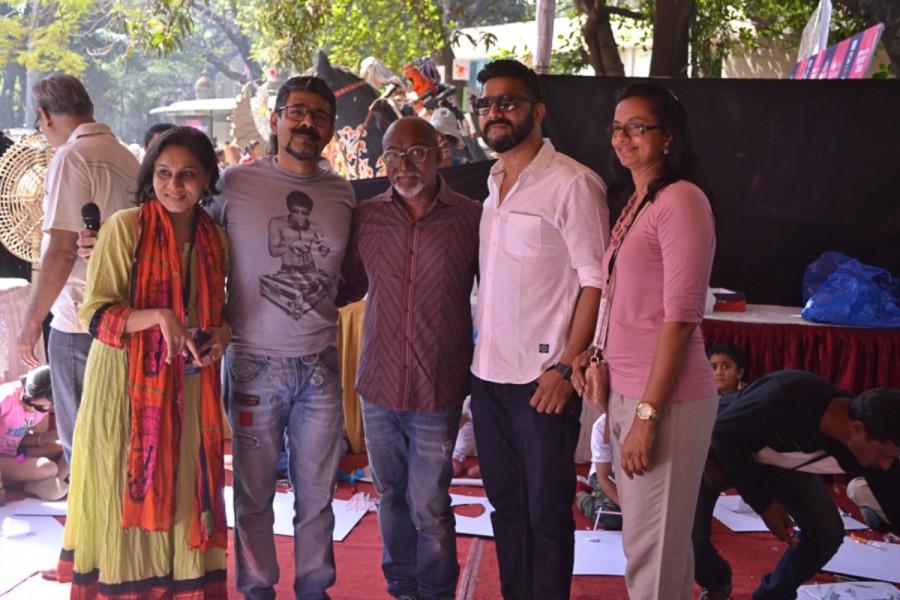A hilarious theatre performance Married Bachelor in Parsi-Gujarati had the audience in splits with its crazy plot & funny acting. Alia Bhatt,Varun Dhawan,Javed Ali,Sukhwinder Singh,Sangita Jindal,Arzan Khambata,Sunil Padwal,Kala Ghoda Arts Festival 2017 closing ceremony,Kala Ghoda Arts Festival 2017,Kala Ghoda Arts Festival