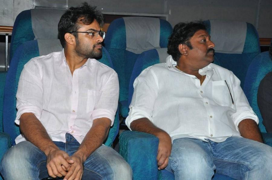 Telugu movie Winner Trailer launch event held in Hyderabad. Celebs like Sai Dharam Tej, V. V. Vinayak and others graced the event. Sai Dharam Tej,Winner Trailer Launch,Winner Trailer,V. V. Vinayak,Winner Trailer Launch pics,Winner Trailer Launch images,Winner Trailer Launch photos,Winner Trailer Launch stills,Winner Trailer Launch pictures
