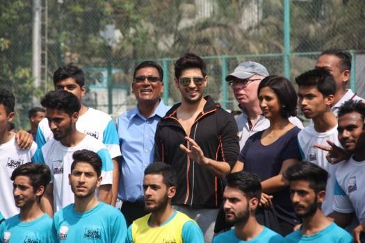 Bollywood actor Sidharth Malhotra inaugurates the National Inclusion Cup.