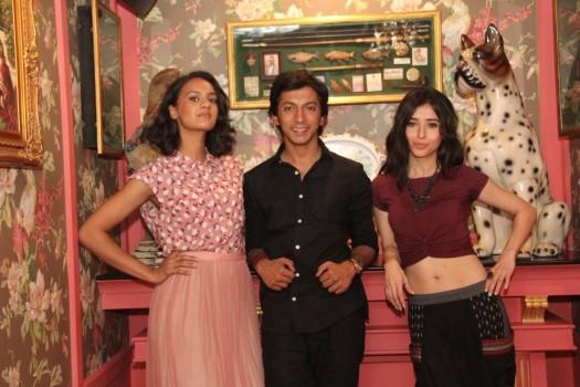 Photos of Mona Darling anti campaign press meet.