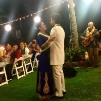 Tulsi Gabbard,Abraham Williams,Tulsi Gabbard Abraham Williams wedding photos,Tulsi Gabbard Abraham Williams marriage,Tulsi Gabbard US lawmaker,Vedic wedding,hawaii