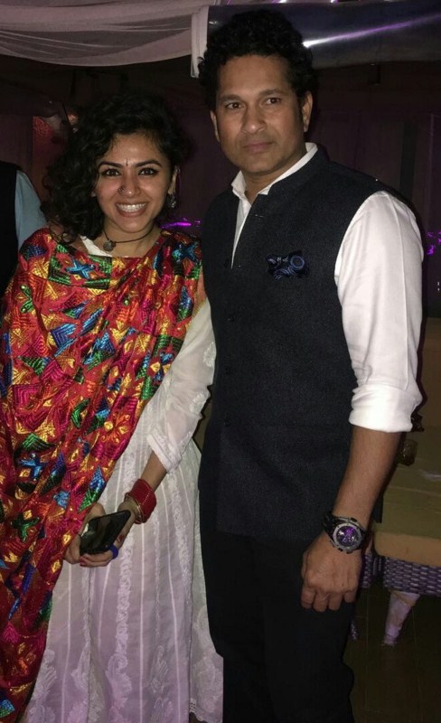 It was an evening that was full of glitz and glamour, it was a party thrown by the singing sensation and Indian Idol 9 judge, Sonu Nigam for his near and dear ones. Which included the participants of the very popular singing reality show Indian Idol 9. Indian Idol 9 contestants,Indian Idol 9,Indian Idol,Sachin Tendulkar,Malvika Sundar,Mohit Chopra,PVNS Rohit,RP Shravan