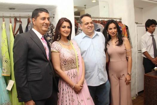 Bollywood actress Sonali Bendre unveiled ASAL jewellery collection.
