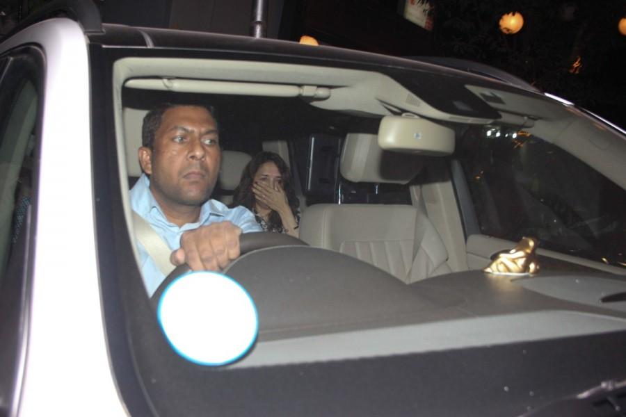 Bollywood actress Madhuri Dixit with husband spotted at Bandra outside of doctor clinic. Madhuri Dixit,Madhuri Dixit husband,Madhuri Dixit latest pics,Madhuri Dixit latest images,Madhuri Dixit latest photos,Madhuri Dixit latest stills,Madhuri Dixit latest pictures