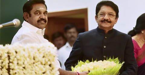 Palaniswamy succeeds O. Panneerselvam, who became Chief Minister after the December 5 death of J. Jayalalithaa. E. Palaniswamy,Edappadi Palanisamy,Palanisamy,AIADMK,V.K. Sasikala,Sasikala
