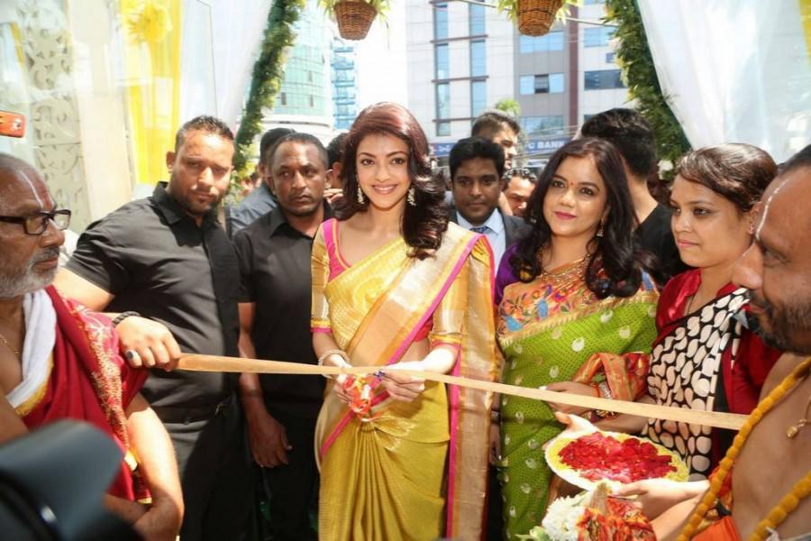 South Indian Actress Kajal Aggarwal launches Trisha Designer Store at Banjara Hills in Hyderabad. Kajal Agarwal,Trisha designer store,Kajal Aggarwal,actress Kajal Aggarwal,Kajal Aggarwal latest pics,Kajal Aggarwal latest images,Kajal Aggarwal latest photos,Kajal Aggarwal latest stills,Kajal Aggarwal latest pictures