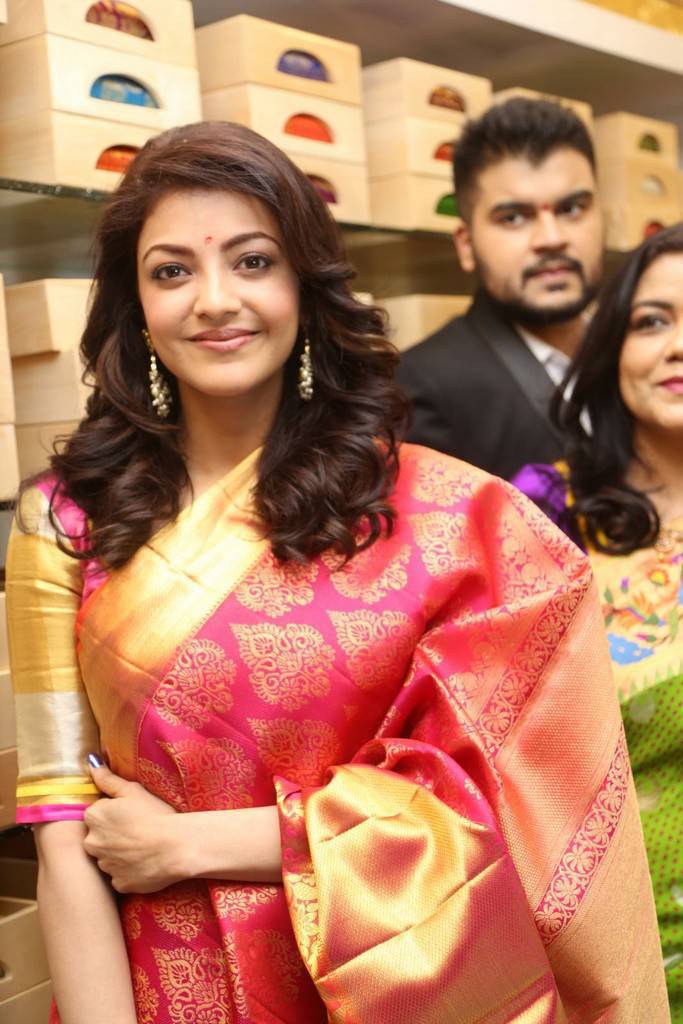 South Indian Actress Kajal Aggarwal launches Trisha Designer Store at Banjara Hills in Hyderabad. Kajal Agarwal,Trisha designer store,Kajal Aggarwal,actress Kajal Aggarwal,Kajal Aggarwal latest pics,Kajal Aggarwal latest images,Kajal Aggarwal latest photos,Kajal Aggarwal latest stills,Kajal Aggarwal latest pictures