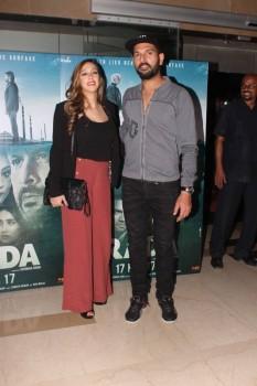 Celebs like Divya Dutta, Aparna Singh, Naseeruddin Shah, Sridevi, Tisca Chopra, singer Shaan, singer Alka Yagnik, Yuvraj Singh, Parthiv Patel and others spotted during the special screening of film Irada in Mumbai on February 16, 2017.