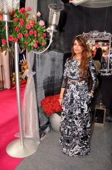 Falguni Peacock attends the opening day of Bridal Asia Mumbai