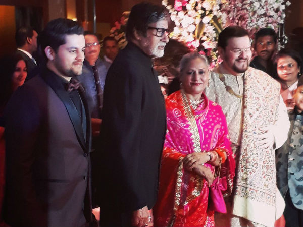 Bollywood veterans like Kabir Bedi, Randhir Kapoor, filmmakers Abbas-Mustan, Sanjay Khan with wife Zarine, along with son Zayed Khan and his wife Malaika, Jackie Shroff was also present there to be a part of the grand celebration that held at the JW Marriott, Mumbai. Salman Khan,Amitabh Bachchan,Katrina Kaif,Rekha,Neil Nitin Mukesh and Rukmini Sahay,Neil Nitin Mukesh,Rukmini Sahay,Neil Nitin Mukesh reception,Neil Nitin Mukesh wedding reception,Neil Nitin Mukesh reception pics,Neil Nitin Mukesh reception images,Neil Ni