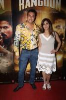 Saif Ali Khan,Shahid Kapoor,Kangana Ranaut's Rangoon was a star-studded affair. Bollywood stars like Kareena Kapoor Khan,Mohammed Morani,Lucky Morani,Sajid Nadiadwala,Vishal Bhardwaj,Wardha Khan,Lucky Morani