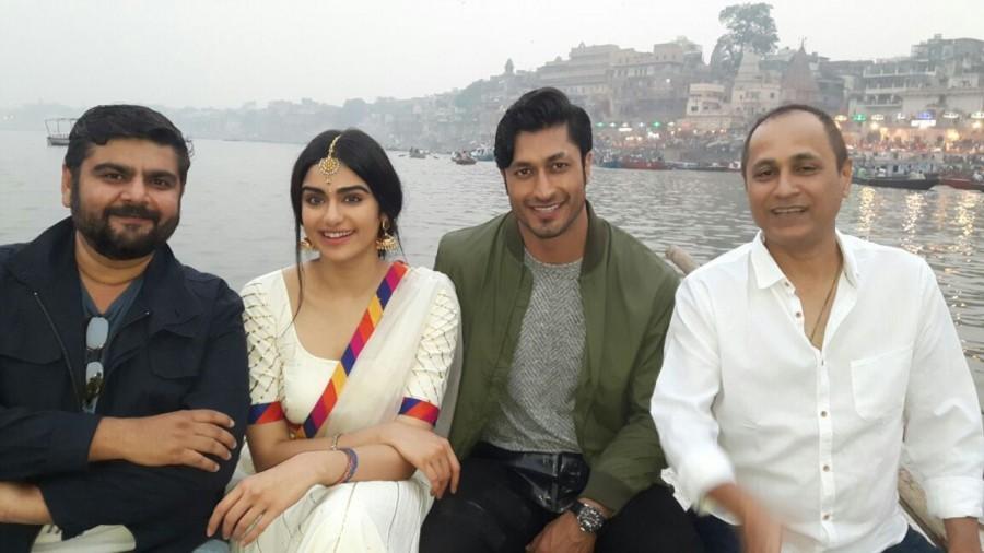 They then partook in an Aarti along with real life Commando's. It was a serene experience for the team who visited Varanasi for the first time. 'Commando 2' is a story which features Vidyut as Karanvir Singh Dogra again and this time, the international spy is geared up to wipe out black money. The film also stars Adah Sharma, Freddy Daruwala, Esha Gupta and Shefali Shah. Vidyut Jamwal,Adah Sharma,Commando 2,Commando 2 promotions,Commando 2 movie promotions,Commando 2 in Varanasi,Deven Bhojwani,Viupl Shah