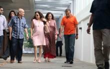 Anil Ambani and Tina Munim spotted at Bandra.