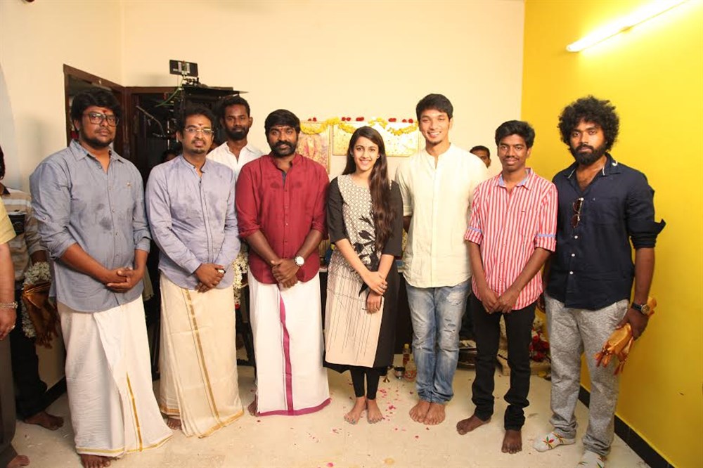 Niharika movie Pooja held in Chennai. Celebs like Vijay Sethupathi, Gautham Karthik, Niharika Konidela and others graced the event. Vijay Sethupathi,Gautham Karthik,Niharika movie launch,Niharika movie pooja,Niharika launch,Tamil movie Niharika,Niharika pics,Niharika images,Niharika stills,Niharika pictures