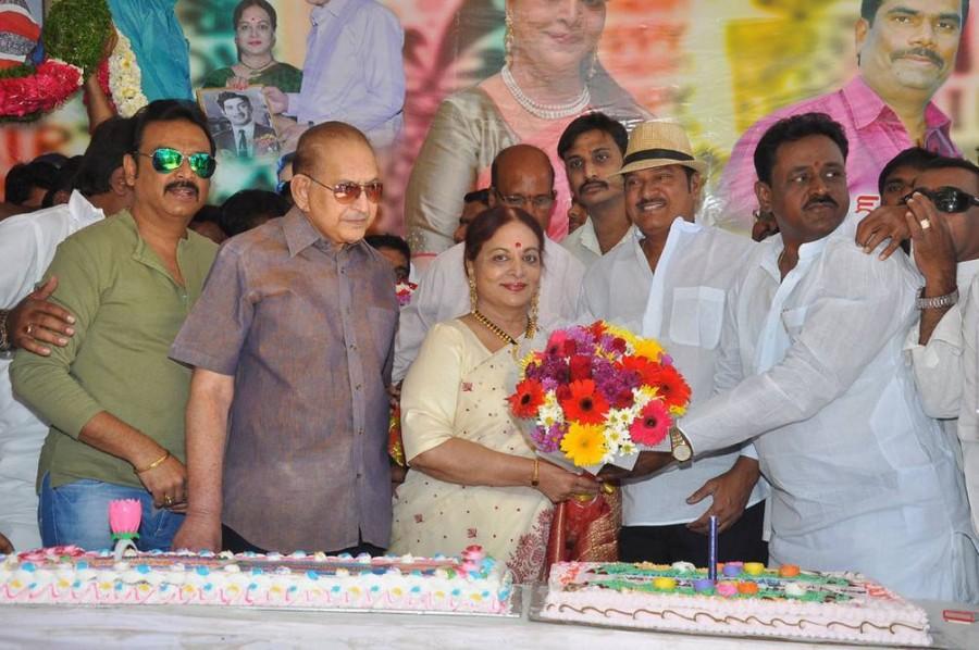 Vijaya Nirmala celebrated her Birthday at Hyderabad. Celebs like Krishna, Rajendra Prasad, Naresh wife Ramya Raghupathi, son Naveen, Paruchuri Venkateswara Rao, Vijaya Naresh, Shivaji Raja, Suresh Kondeti and others graced the event. Vijaya Nirmala,Vijaya Nirmala birthday,Vijaya Nirmala birthday celebrations,Krishna,Rajendra Prasad,Naresh wife Ramya Raghupathi,son Naveen,Paruchuri Venkateswara Rao