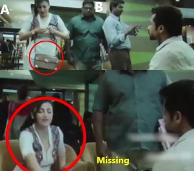 Here are some funny mistakes in Singam 3 (Si3) movie. The movie is written and directed by Hari starring Suriya, Anushka Shetty and Shruti Haasan in the lead role.