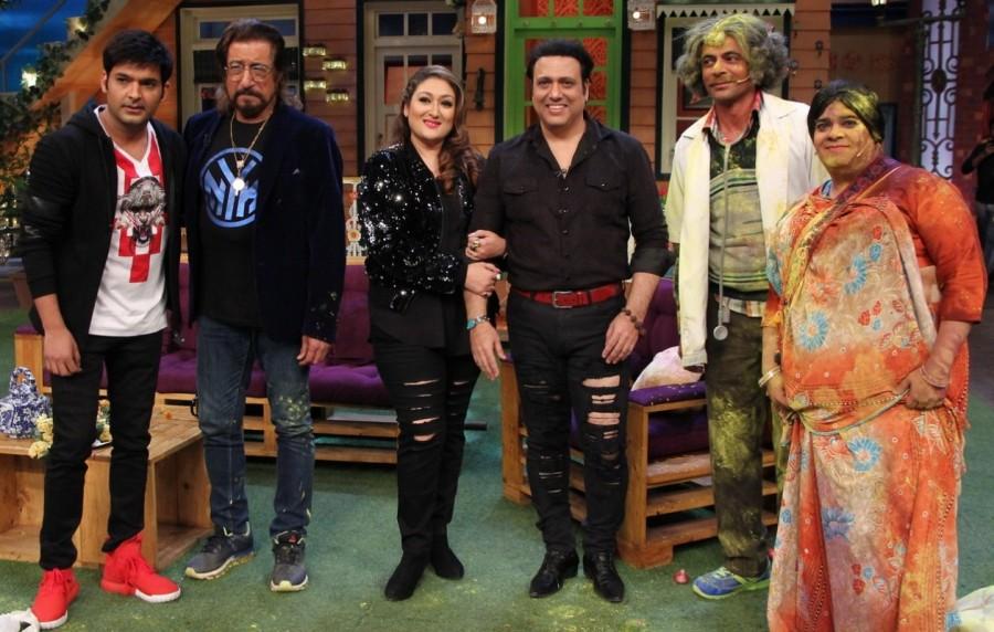 Govinda and Shakti Kapoor,Govinda,Shakti Kapoor,Aa Gaya Hero,Aa Gaya Hero promotion,Aa Gaya Hero movie promotion,The Kapil Sharma Show