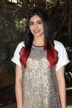 Bollywood actress Adah Sharma spotted at Andheri for Commando 2 promotion on February 21, 2017.