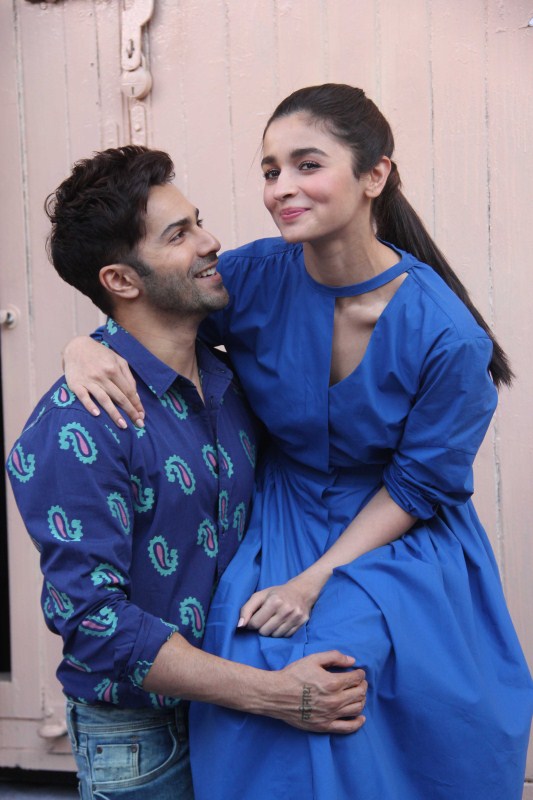 Bollywood actors Varun Dhawan and Alia Bhatt spotted at Mehboob studio. Sachin Ramesh Tendulkar,Sachin Tendulkar,Tendulkar,Sachin,Varun Dhawan and Alia Bhatt,Varun Dhawan,Alia Bhatt