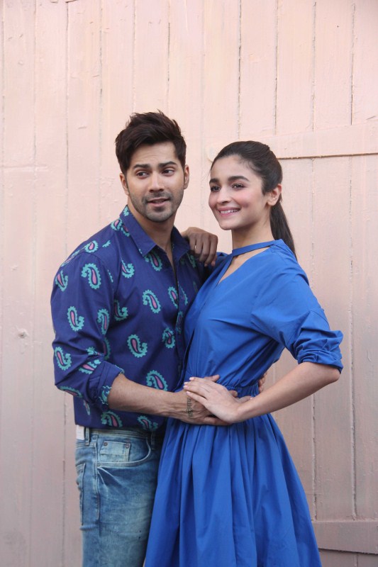 Bollywood actors Varun Dhawan and Alia Bhatt spotted at Mehboob studio. Sachin Ramesh Tendulkar,Sachin Tendulkar,Tendulkar,Sachin,Varun Dhawan and Alia Bhatt,Varun Dhawan,Alia Bhatt