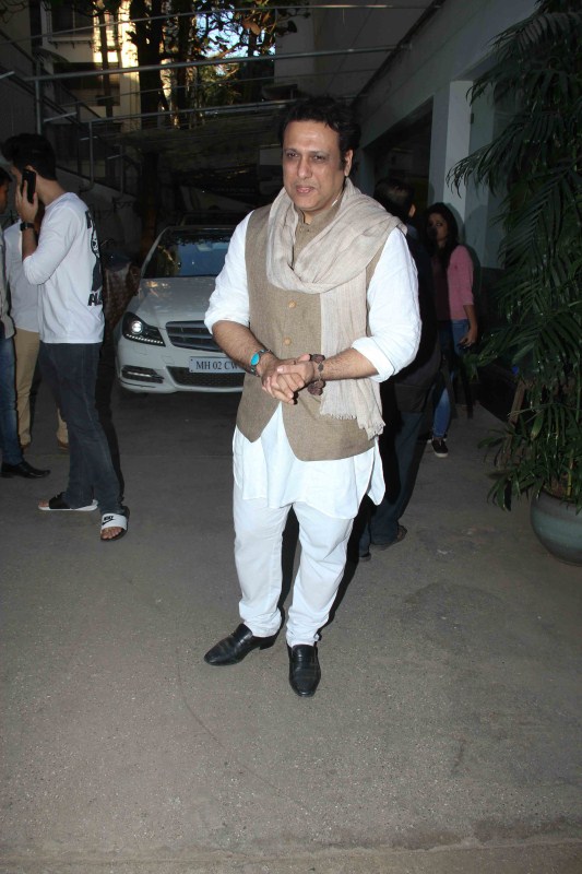 Bollywood actor Govinda with his son spotted at Sunny Super Sound in Mumbai. Govinda,actor Govinda,Govinda with his son,Govinda son,Govinda at Sunny Super Sound,Sunny Super Sound,Govinda latest pics,Govinda latest images,Govinda latest photos,Govinda latest stills,Govinda latest pictures