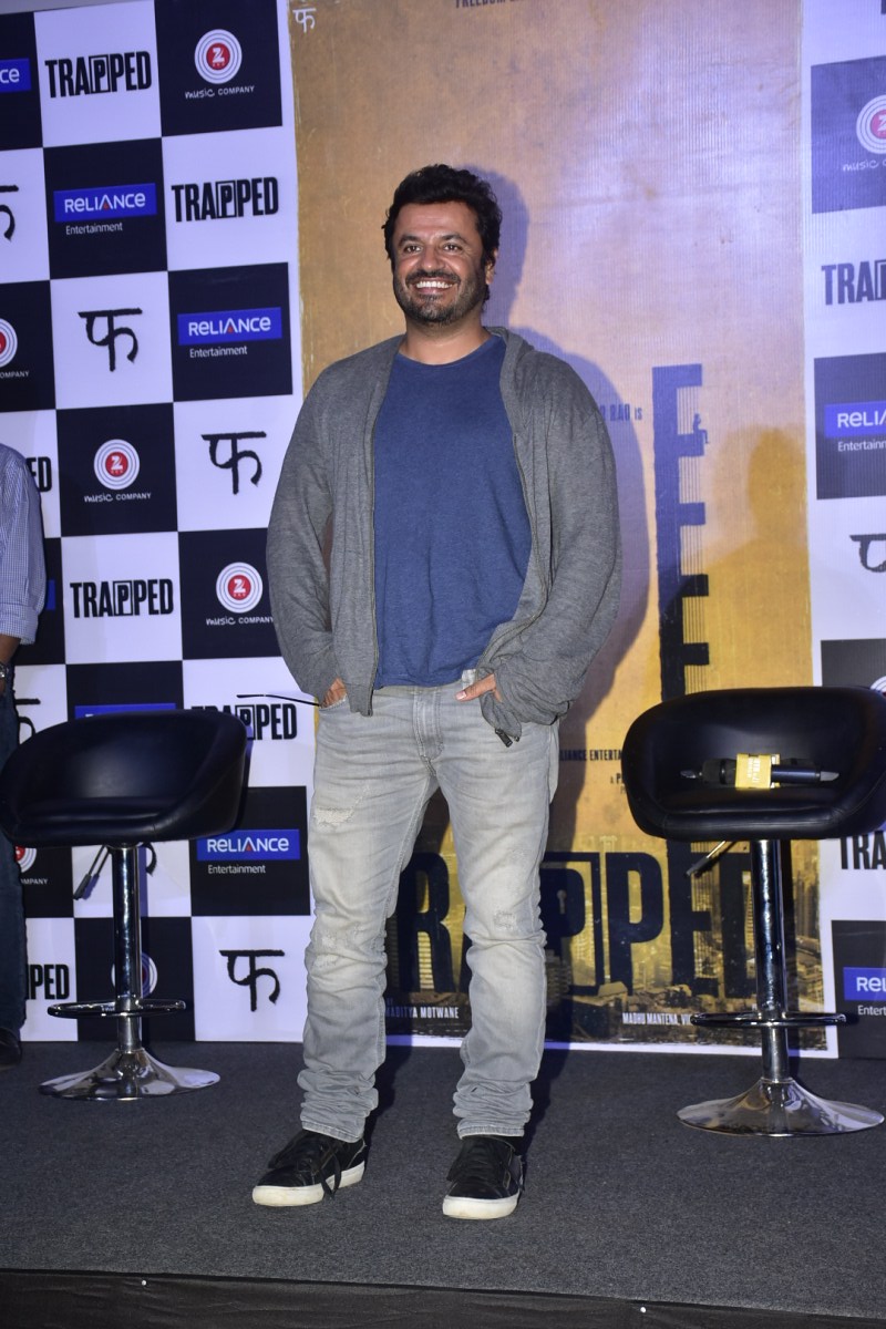 Trapped was screened at the 18th Jio MAMI Mumbai International Film Festival and received a standing ovation for its exceptional performance by National Award winning actor Rajkummar Rao. The film revolves around a one-of-a-kind concept of a survival drama about a man trapped inside a house endlessly for days, without food, water and electricity. Rajkummar Rao,Vikramaditya Motwane,Trapped,Trapped trailer,Trapped trailer launch,Trapped trailer launch pics,Trapped trailer launch images,Trapped trailer launch photos,Trapped trailer launch stills,Trapped trailer launch pictures